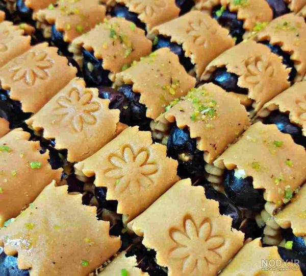 تزیین حلوا ساده و زیبا