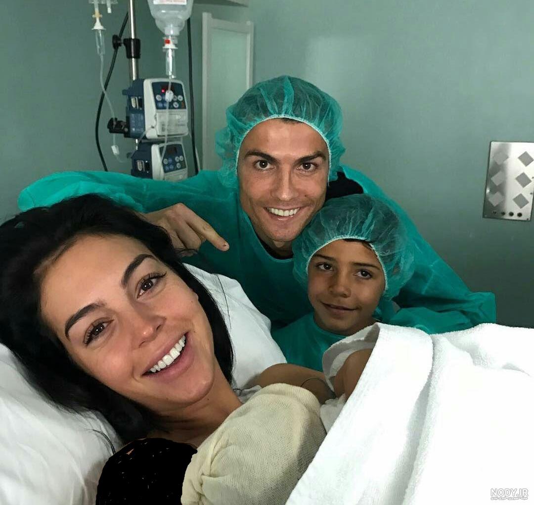 زن رونالدو بی حجاب