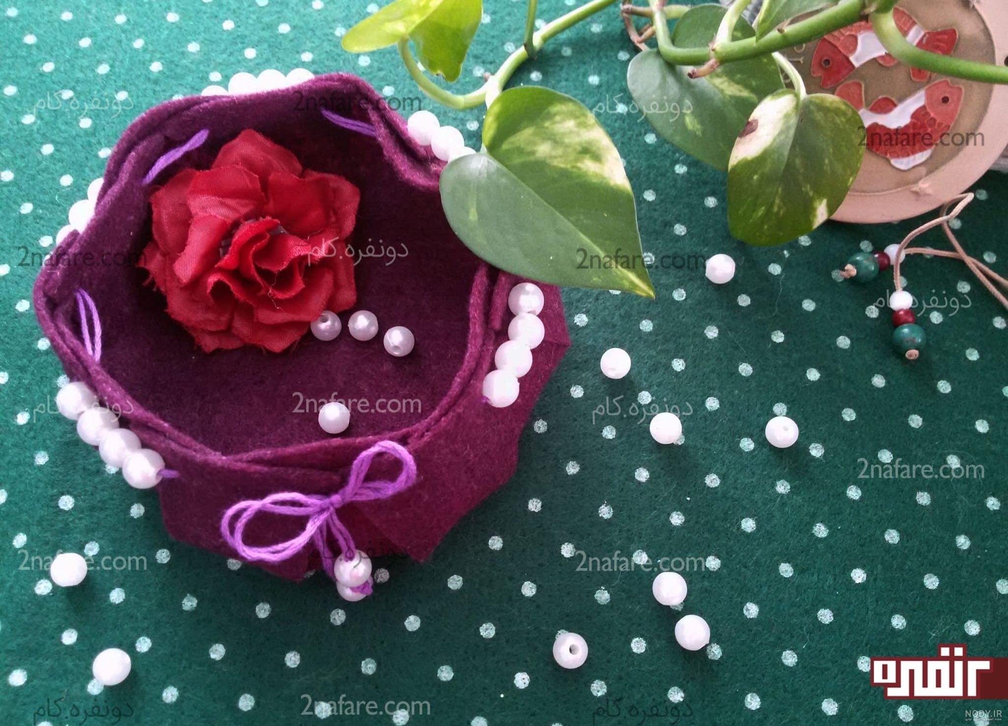 عکس سفره هفت سین با پارچه نمدی عکس سفره هفت سین با پارچه نمدی