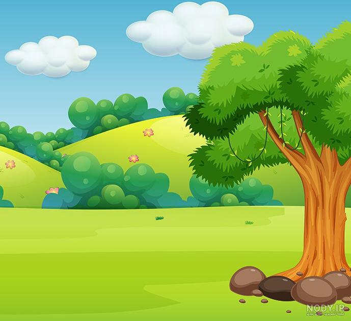 عکس منظره کارتونی