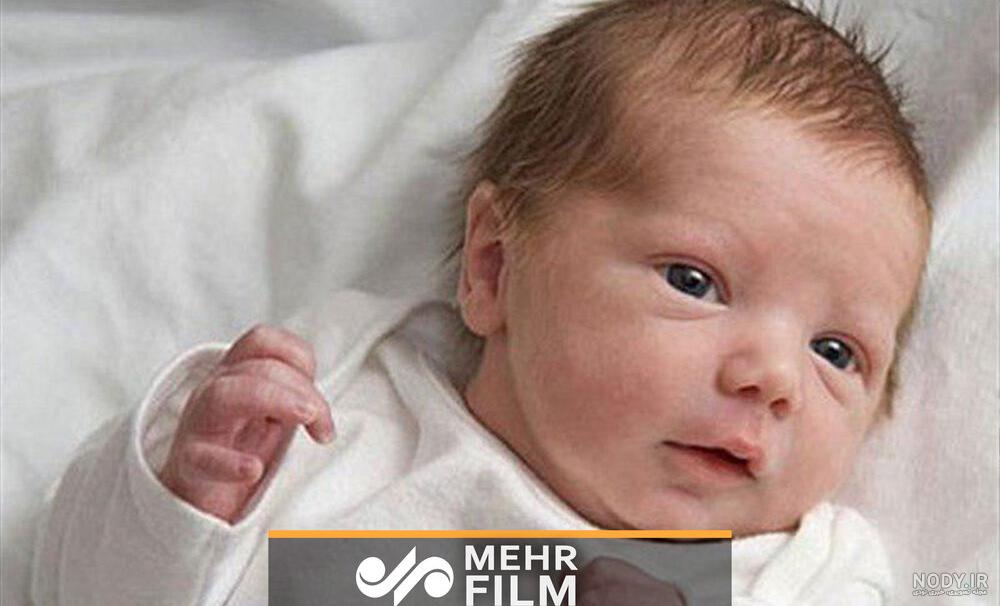 عکس نوزاد یک روزه پسر ایرانی
