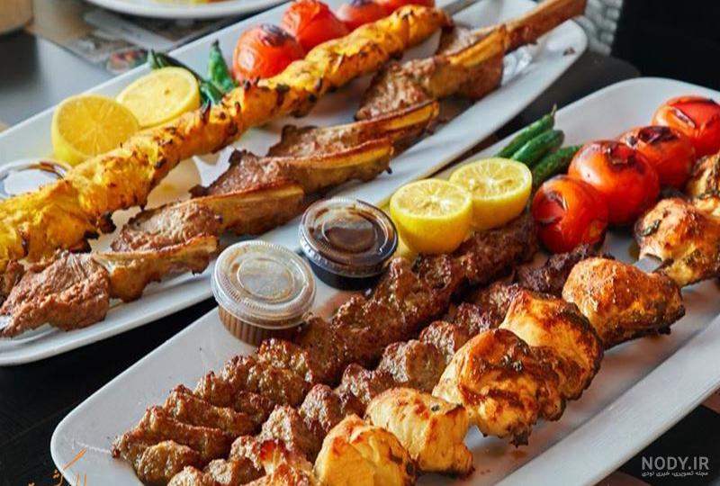 عکس چلو کباب کوبیده عکس چلو کباب کوبیده