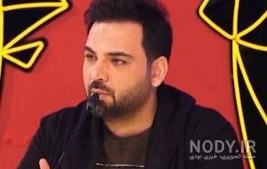 عکسهای احسان علیخانی در برنامه عصر جدید