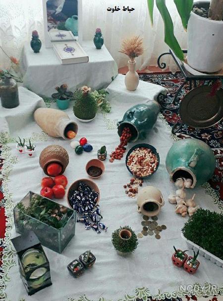 سفره هفت سین ساده و شیک