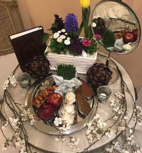 طرز تهیه سفره هفت سین ساده