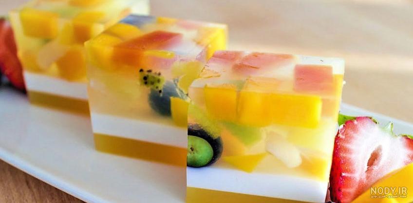 طرز تهیه ژله ویترینی طرز تهیه ژله ویترینی