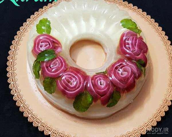طرز تهیه ژله ویترینی انار طرز تهیه ژله ویترینی انار