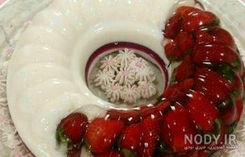 طرز تهیه ژله ویترینی اپارات طرز تهیه ژله ویترینی اپارات