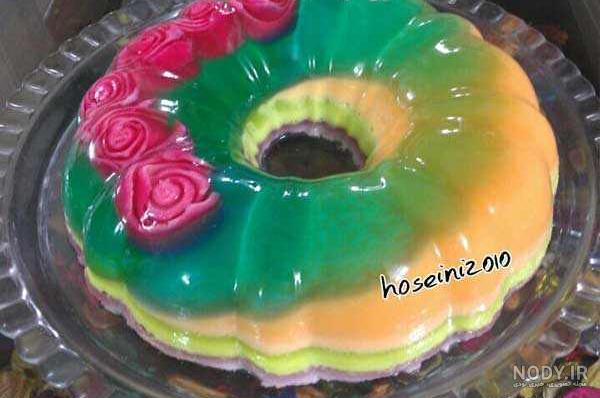 طرز تهیه ژله ویترینی با پرتقال طرز تهیه ژله ویترینی با پرتقال