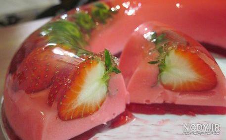 طرز تهیه ژله ویترینی مجلسی طرز تهیه ژله ویترینی مجلسی