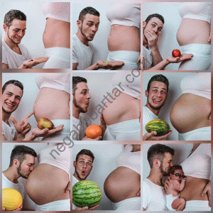 عکس بارداری خانوادگی