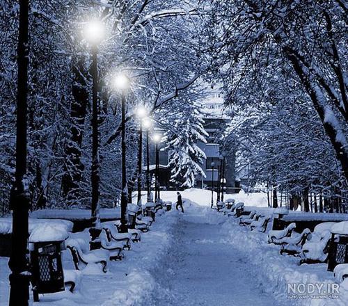عکس منظره های برفی زیبا عکس منظره های برفی زیبا