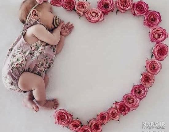 عکس پروفایل نوزاد پسر تازه متولد شده