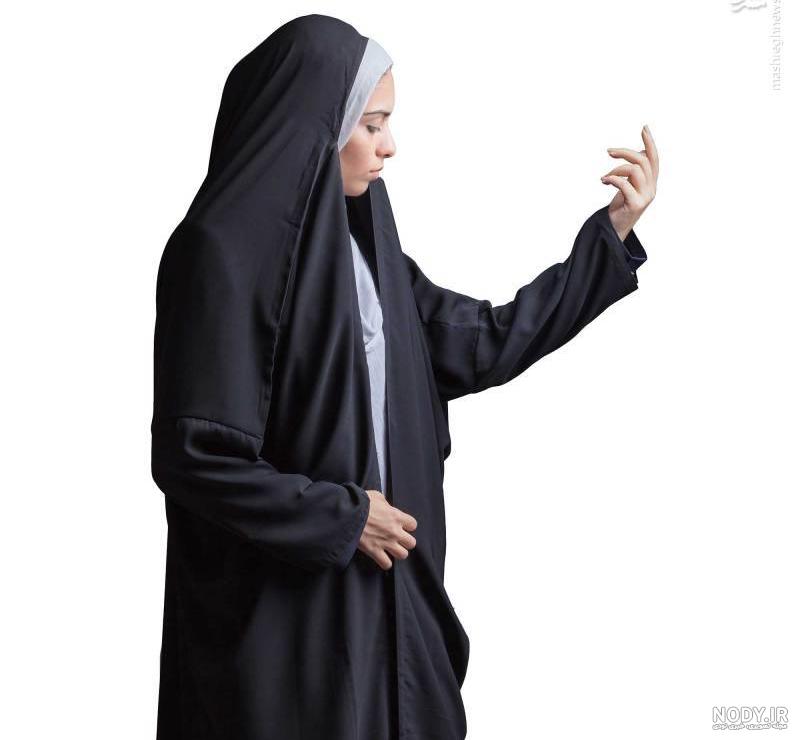 عکس چادر مشکی طرح دار عکس چادر مشکی طرح دار