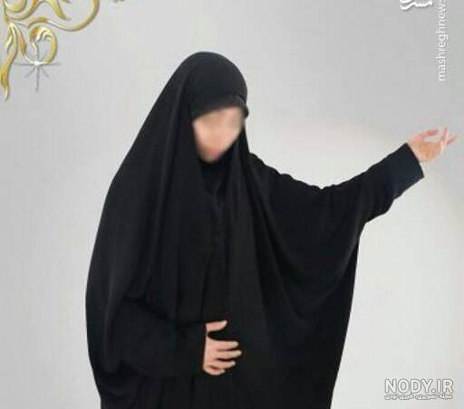 عکس چادر مشکی گلدوزی شده عکس چادر مشکی گلدوزی شده
