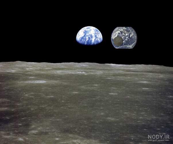 عکس کره زمین واقعی از نزدیک