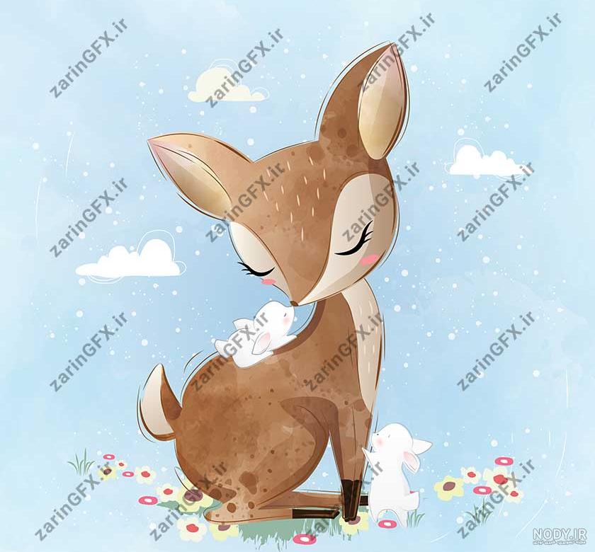 فیلم نقاشی آهو فیلم نقاشی آهو