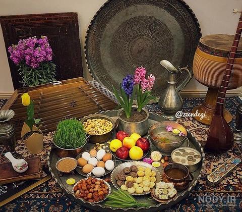 مدل هفت سین ساده و زیبا