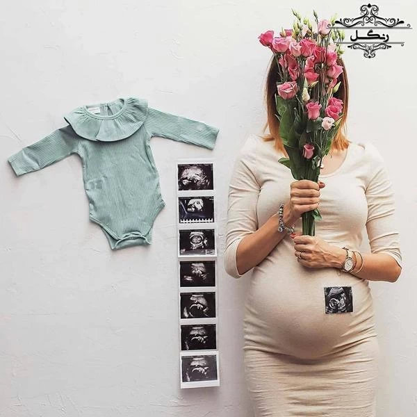 ژست عکس بارداری ایرانی