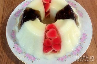 ژله ویترینی در جام ژله ویترینی در جام