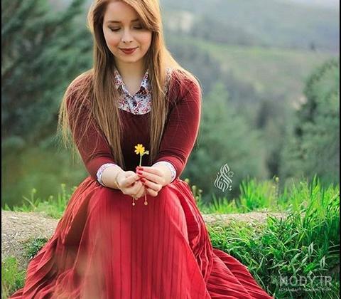 عکس پروفایل دخترونه لاکچری با ماسک