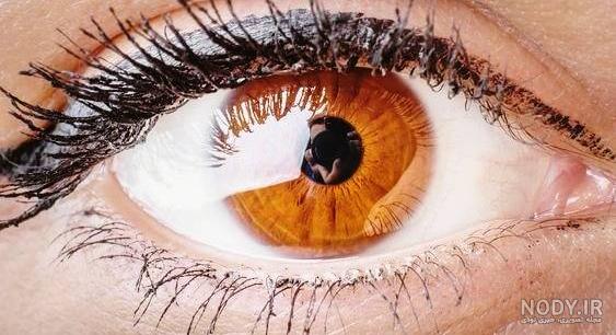 دختر چشم قهوه ای تیره
