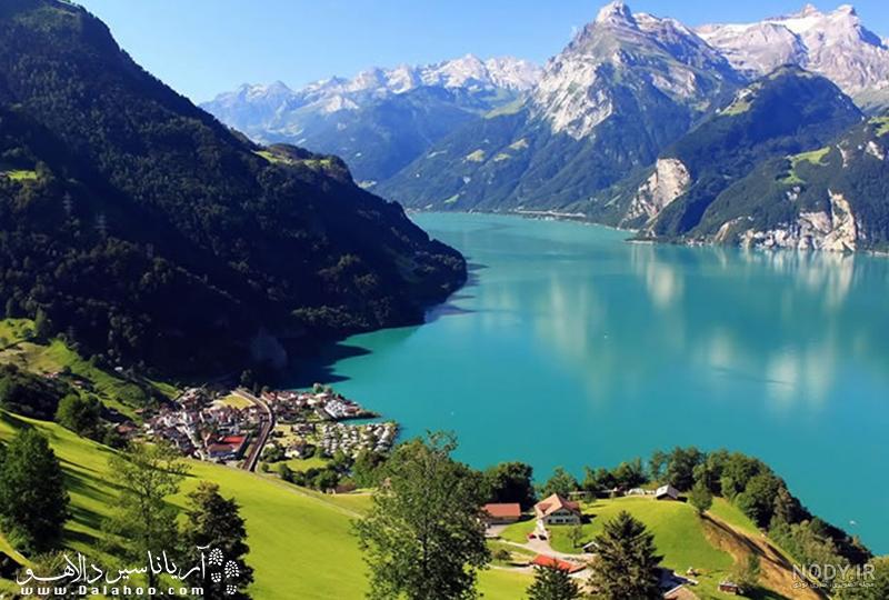 روستای برگن در سوئیس