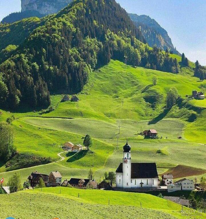 روستایی طبیعت سوئیس