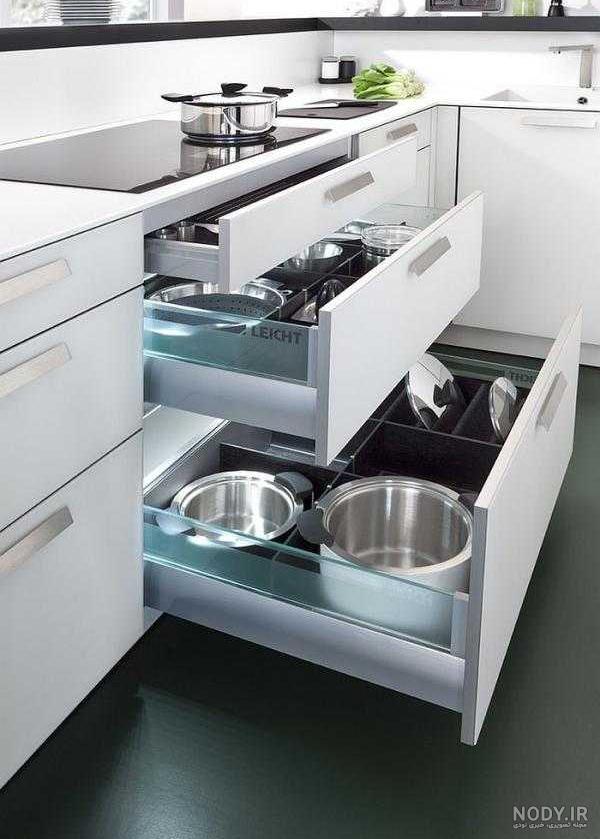 طراحی کابینت برای آشپزخانه 9 متری