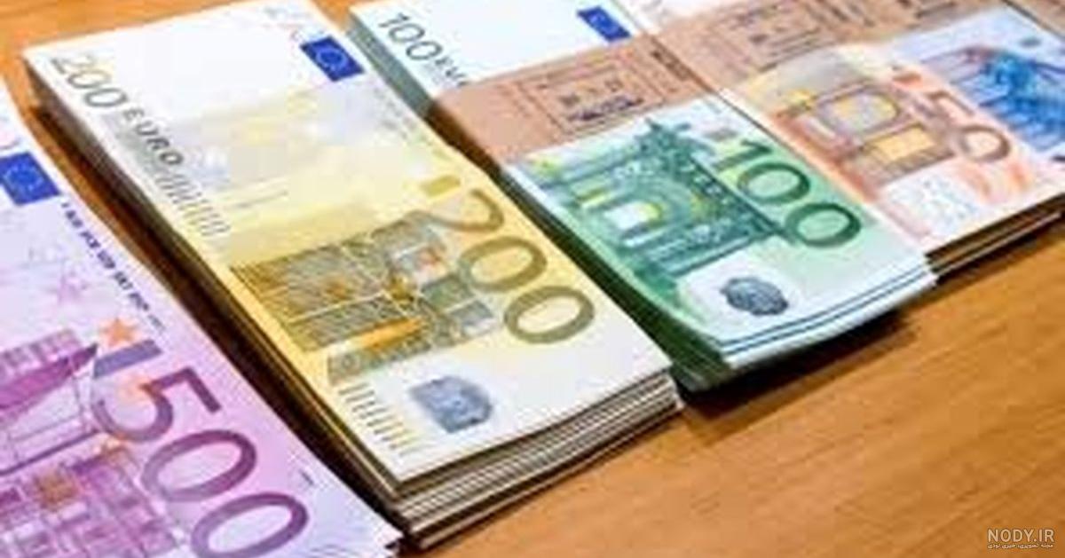 عکس از یورو و دلار