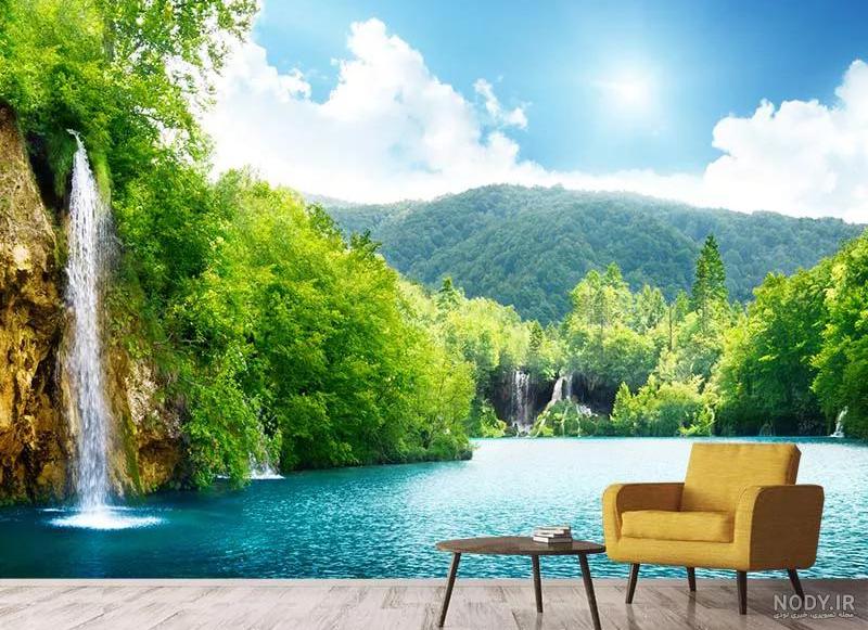 عکس سه بعدی جنگل