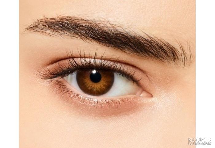 عکس پروفایل چشم قهوه ای طبیعی