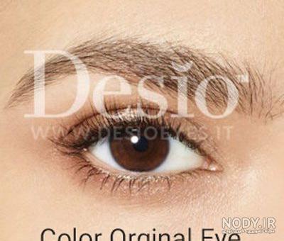 عکس چشم قهوه ای تیره