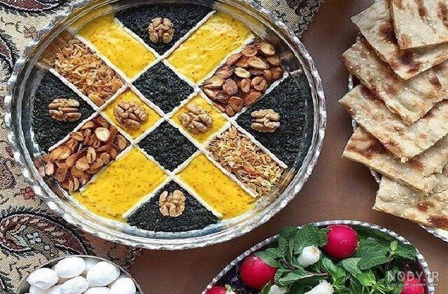 غذای خوشمزه برای شام