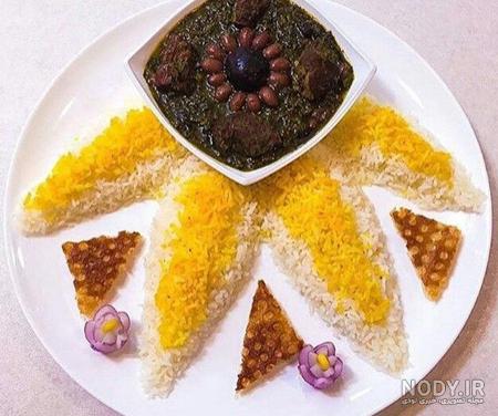 قورمه سبزی تبریزی با لوبیا چشم بلبلی قورمه سبزی تبریزی با لوبیا چشم بلبلی
