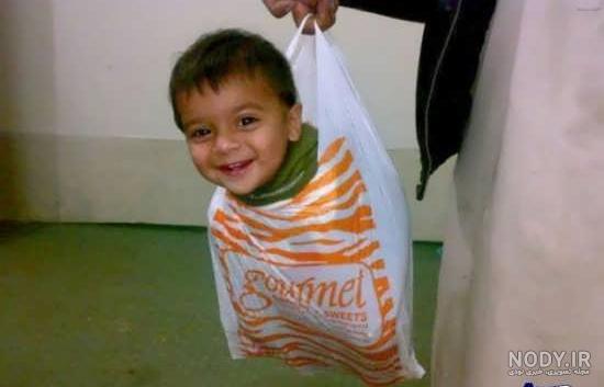 عکس بچه زشت و سیاه