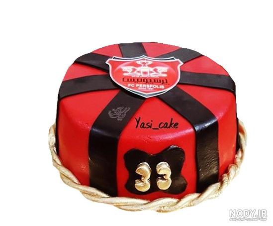 کیک تولد آرم پرسپولیس