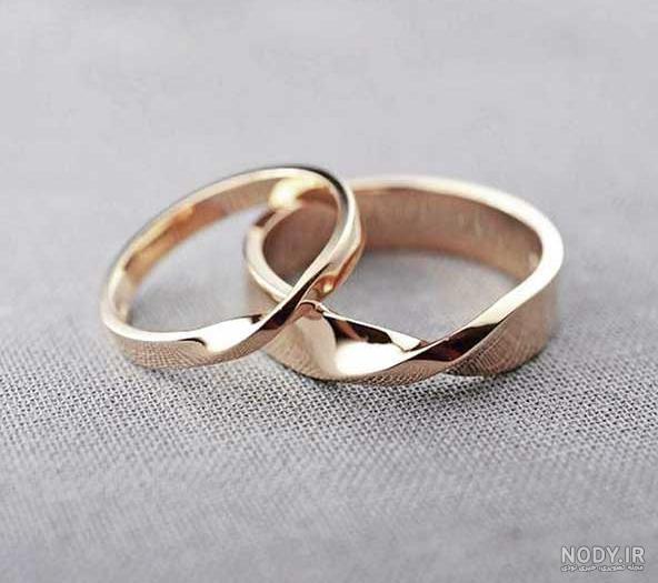تصاویر حلقه های ازدواج ساده و شیک و ارزان