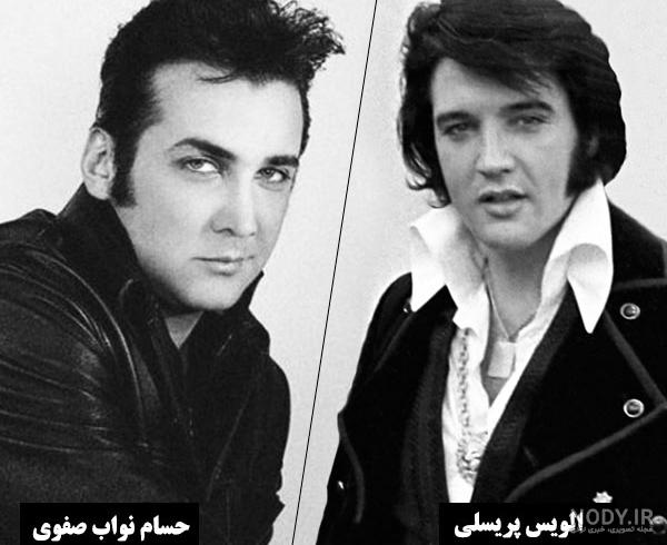 حسام نواب صفوی و همسرش