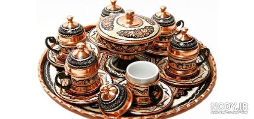 ظروف مسی کرمان عکس