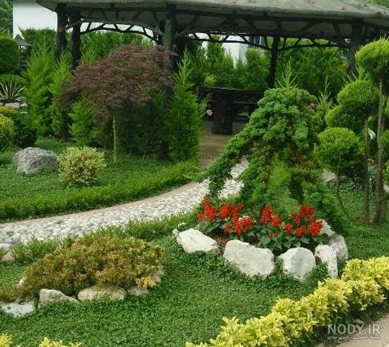 نمونه خانه باغ