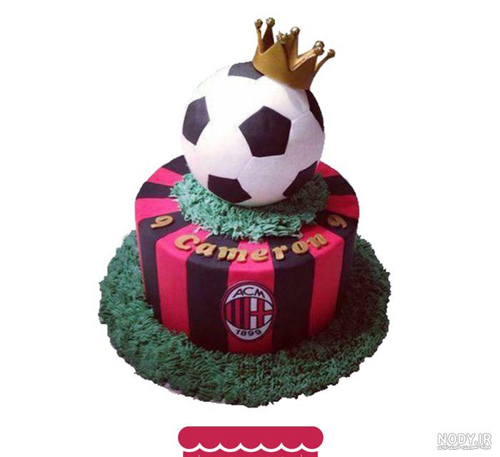 کیک تولد پسرانه فوتبالی رونالدو
