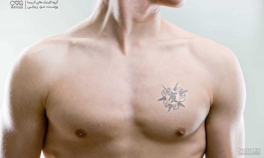 طرح تاتو روی بازو ساده
