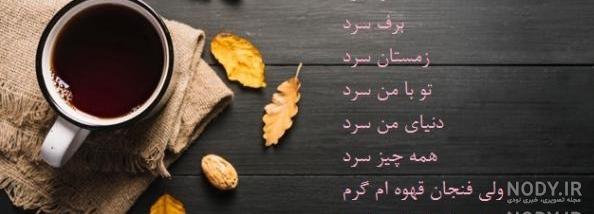 عکس فنجان قهوه در طبیعت