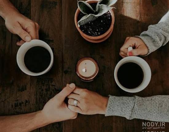 عکس قهوه دونفره