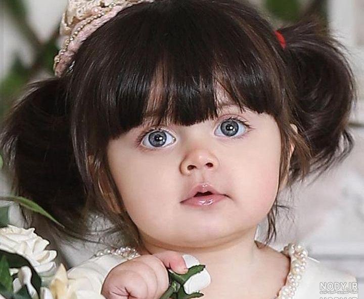 عکس نوزاد دختر زیبا برای پروفایل