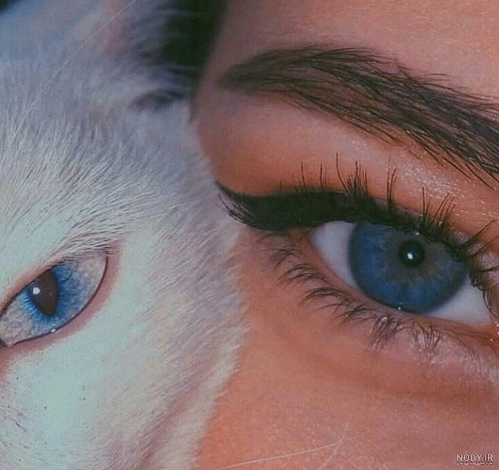عکس چشم آبی عکس چشم آبی