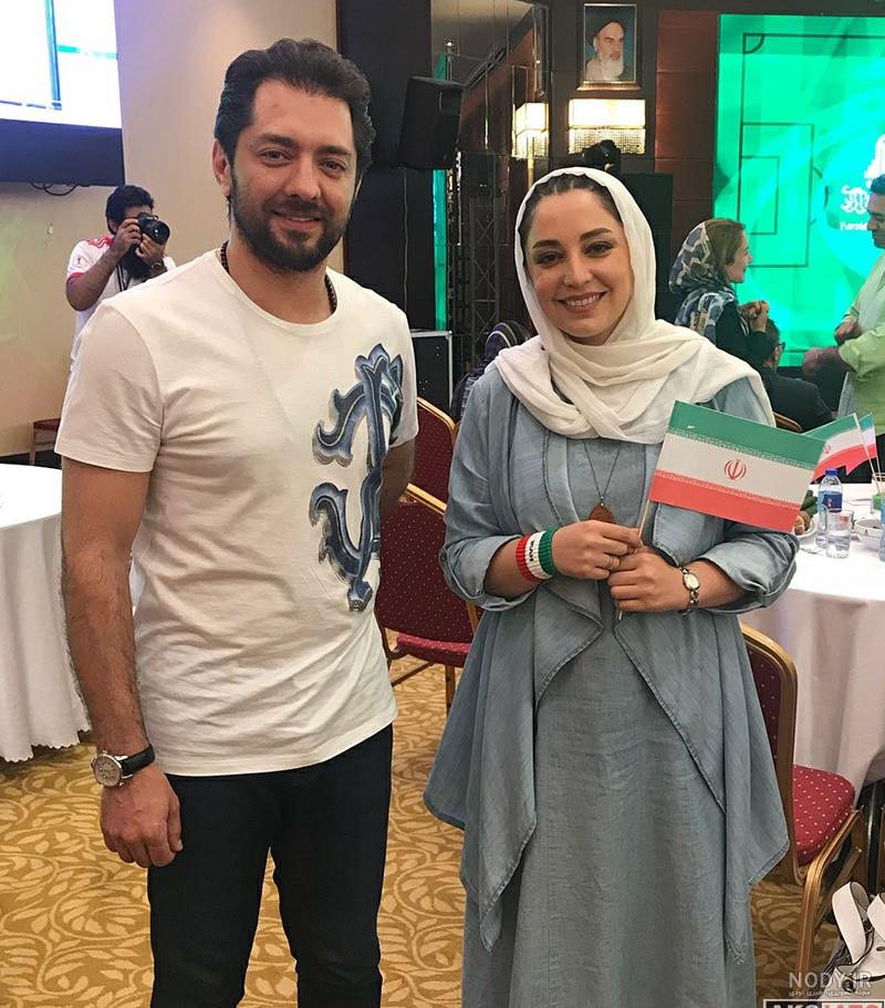 آزاده صمدی و دخترش نیل آزاده صمدی و دخترش نیل