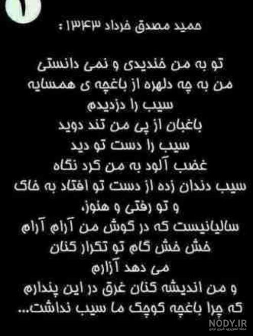 اشعار عاشقانه شاعران ایرانی