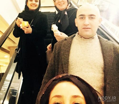 تصاویر بهاره افشاری و همسرش